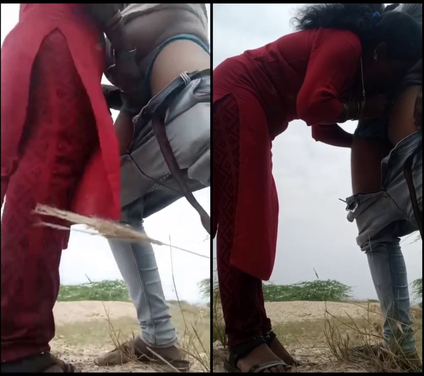 South Indian Village Aunty Sucking Dick Outdoor